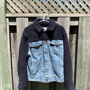 DEADSTOCK - Tommy Hilfiger wool & denim jacket